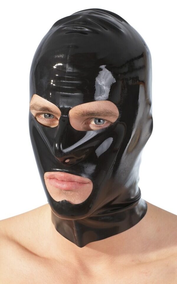 LateX - Kumimaski, Musta - Image 2