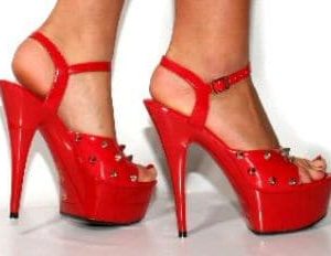 Amy Stud Red, koot 38, 40-0