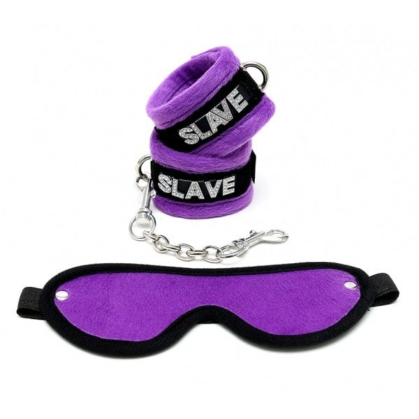 "Slave"-Käsikahleet ja Silmämaski R7013-131184