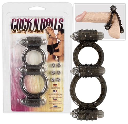 Cock n Balls Vibro-Harness - Penis-ja Kivesrengas OR563161-0