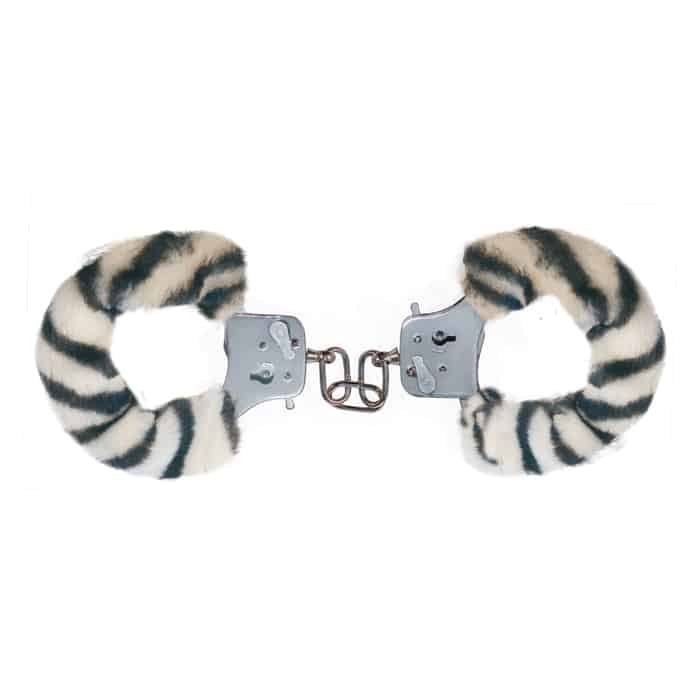 Furry Fun Cuffs Zebra Käsiraudat SC3006009509-0