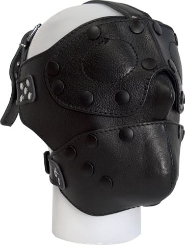 Detachable Leather Face Maski, Nahkaa B632510-108445