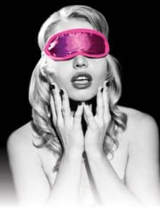 Sex & Mischief - Satin Hot Pink Silmänaamio E24887