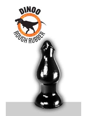 Dinoo Rough Rubber - Ceratops Dildo, Musta-0