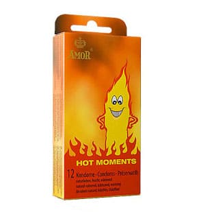 Amor - Hot Moments Kondomit 12 Kpl-0