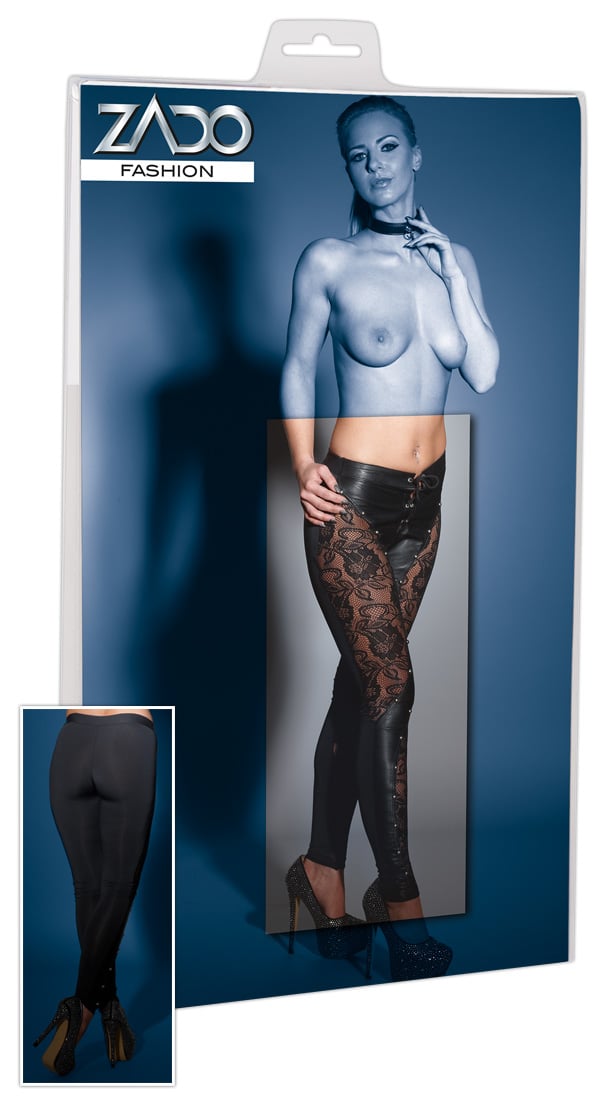 Nahka- ja Pitsileggingsit OR20007411020-0