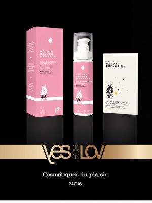 YESforLOV - Delice Deluxe Massage, Cotton Candy -0