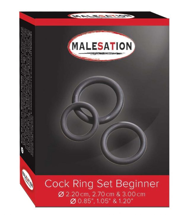 Malesation - Cock Ring Set Penisrenkaat ST670000031572-0