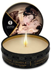 Shunga - Hierontaöljykynttilä, Suklaa