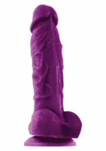 Coloursoft 5'' Soft Tekopenis, Lila