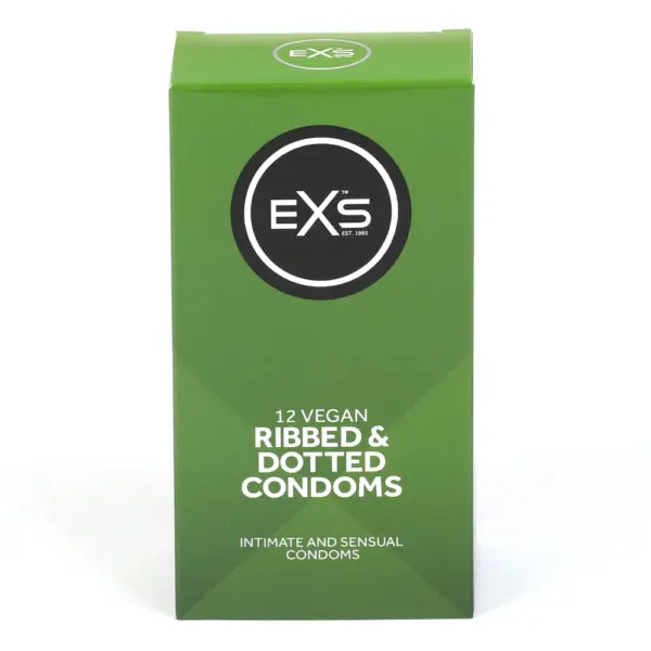 EXS - Ribbed & Dotted -Kondomit - Image 2