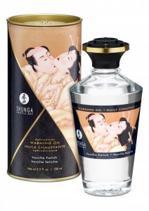 Shunga - Aphrodisiac Lämmittävä Hierontavoide, Vanilja