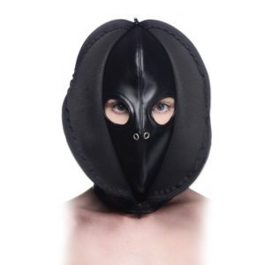 Bondage Hood Vetoketjulla