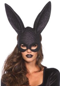 Masquerade Glitter Bunny Mask
