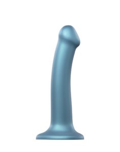 Mono Density Silicone Dildo Sininen, M-koko