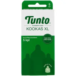 Tunto - Kookas XL Kondomi, 5 kpl