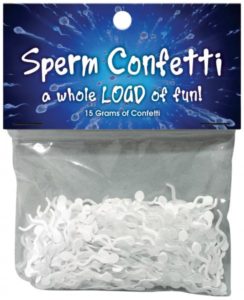Sperma Konfetti