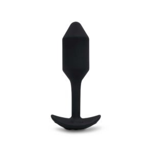 b-Vibe - Vibrating Snug Plug 2 Anaalitappi, Musta