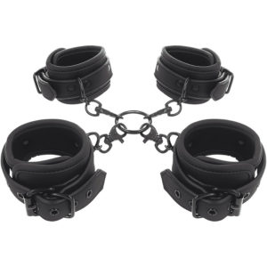 Fetish Submissive - Hogtie Cuff Set Käsi- ja Jalkakahleet