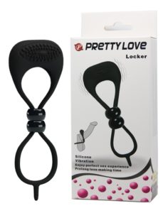 Pretty Love - Locker Värisevä & Kiristettävä Penis- ja Kivesrengas