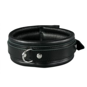Kiotos Leather - Kaulapanta Musta, 5cm