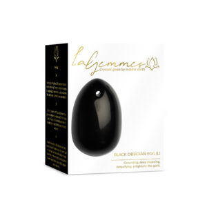 La Gemmes - Yoni Egg Koko L, Obsidiaani