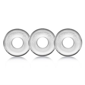 Oxballs - Ringer 3-Pack Penisrenkaat, Kirkas