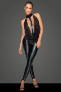 Noir Handmade – Tylli / Wetlook-Catsuit F223