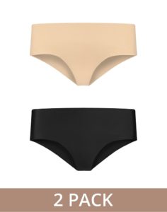 Bye Bra - Invisible Hipsters (Nude & Black)