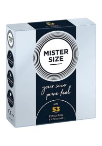 Mister Size - Pure Feel Kondomi Koko 53