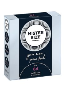 Mister Size - Pure Feel Kondomi Koko 64