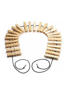 Firecracker - 24 Clothespin Body Zipper