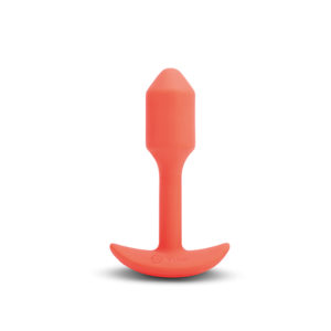 b-Vibe - Vibrating Snug Plug 1 Anaalitappi, Oranssi