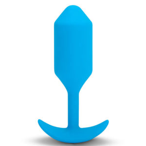 b-Vibe - Vibrating Snug Plug 3 Anaalitappi, Sininen