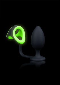 Glow In The Dark - Buttplug Ballstrap & Cock Ring