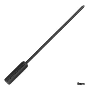 Electrastim - Silicone Noir Flexible Sondi 5 mm