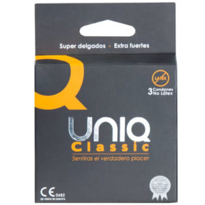 Uniq - Classic Lateksittomat Hartsikondomit