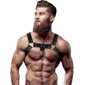 Fetish Submissive - Rintaharness, Musta