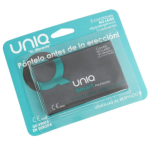 Uniq - Smart Pre-Erection Lateksiton Hartsikondomi