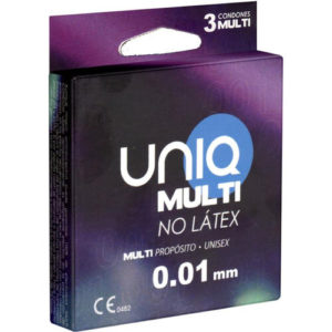 Uniq - Multi Lateksiton Unisex Hartsikondomi