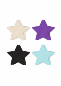 Pretty Pasties Tähti 4 kpl