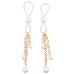 Sex & Mischief - Pearl Nipple Ties