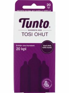 Tunto - Tosi Ohut Kondomit 20 Kpl