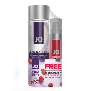 System JO - Xtra Silky 120 ml Liukuvoide & Stimuloiva Geeli 30 ml