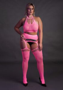Glow In The Dark Asusetti, Pinkki Queen Size