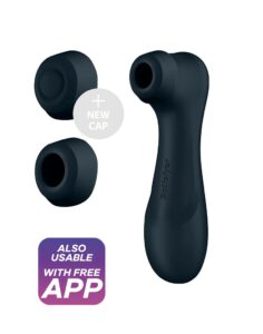 Satisfyer - Pro 2 Generation 3 App-Ohjattava, Musta