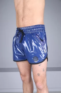 MR. Riegillio - PVC 24 Tracksuit Mini Shortsit, Sininen