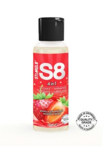 S8 4-in-1 Dessert Lube, Mansikka-Vanilja