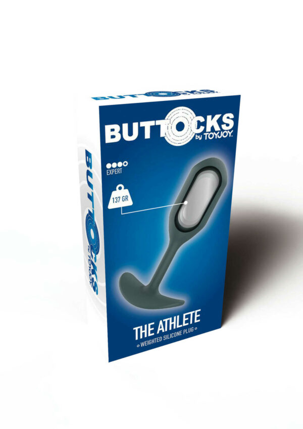 Buttocks - The Athlete Weighted Plug, 137g - Image 4