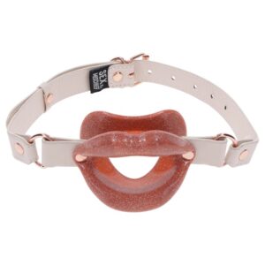 Sportsheets - S&M S&M Peaches ‘n Creame Silicone Lips Suurengas, Cream & Orange